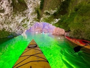 Emerald Cave Lighting