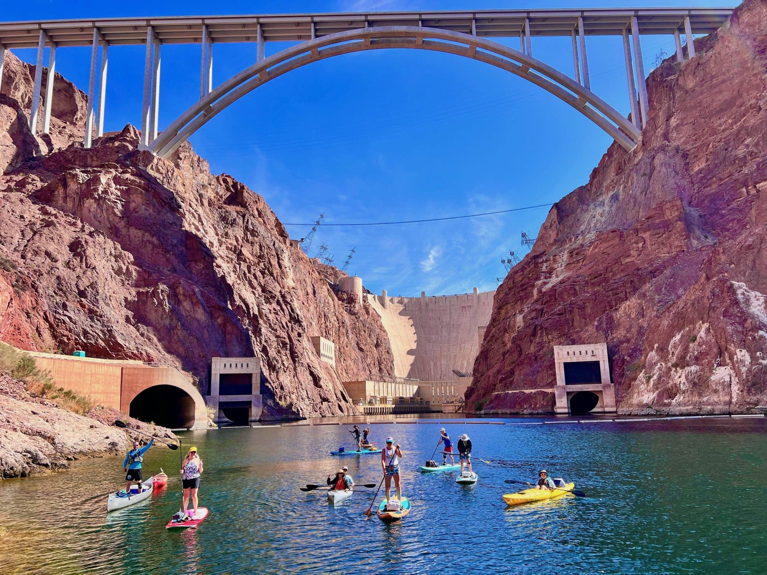 Hoover Dam Kayak Tour, Black Canyon, Hot Springs on Colorado River